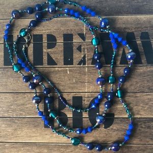 Premier Jewelry Blue & Green Toned Necklace